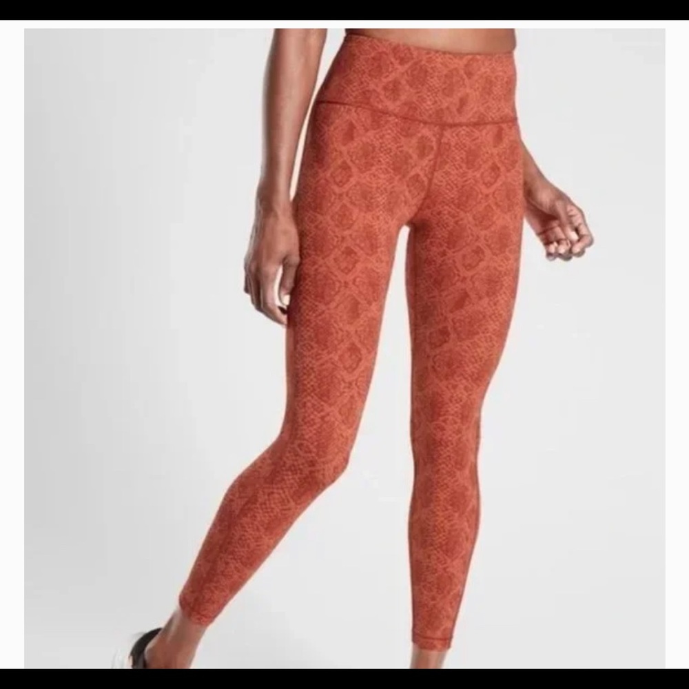 Stash Pocket Snake Print Ultimate 7/8 Tight